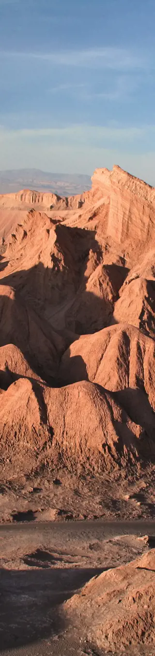 Erkunde die Mondlandschaften der Atacama-Wüste